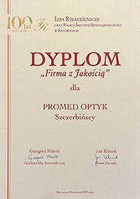 Dyplom Firma z&nbspjakością